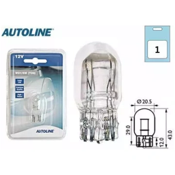 Spuldze AUTOLINE 12V 21/5W