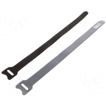 Hook and loop fastener | L: 229mm | W: 12.7mm | bl