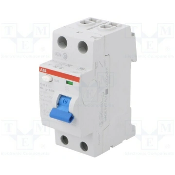 RCD breaker; Inom: 40A; Ires: 30mA; Max surge curr