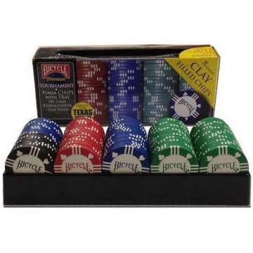 Piederums galda spēlēm Bicycle Poker Chips 10716