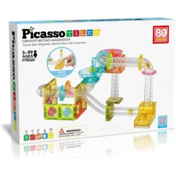 PICASSO TILES Magnētiskais konstruktors Marble Run