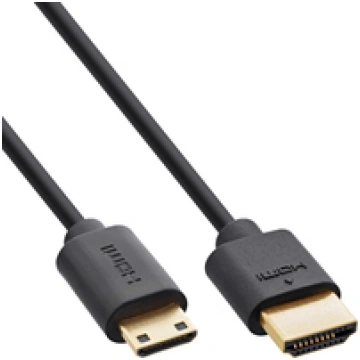 Inline cable slim ultra high speed hdmi am/cm (min