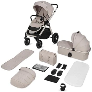 LIONELO Layla 2-in-1 kombinētais ratiņi 0–48 mēneš