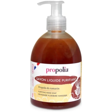 Attīrošas roku šķidrā ziepes - Propoliss & Rozmarī