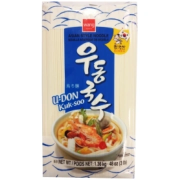 Kviešu nūdeles Udon, Wang, 1.36 kg