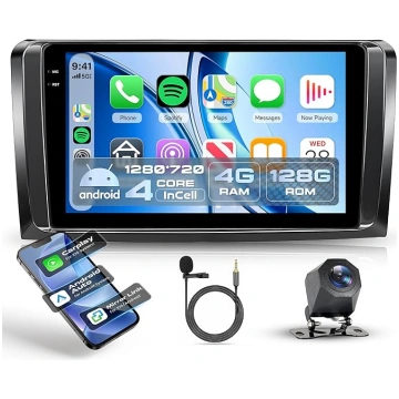 4G+128G bezvadu Carplay Android auto radio priekš 