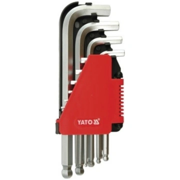 Hex key set 10 pc 2-12 mm (YT-0509)