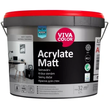 Vivacolor ACRYLATE MATT A 2.7L Nodilumizturīga krā