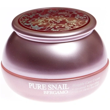 BERGAMO_Pure Snail krēms pret grumbām ar gliemežu 