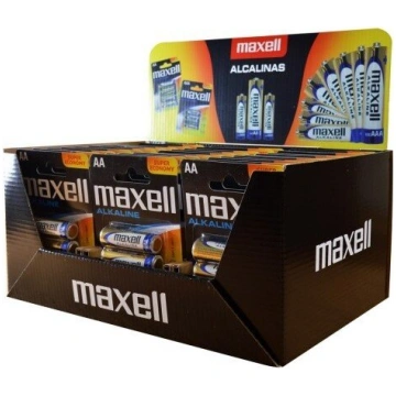 Maxell Maxell Alkaline Lr6 Aa 4pk Display (30 Op. 