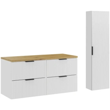 Vannas mēbeļu komplekts COMAD ARTISAN 120 cm, balt