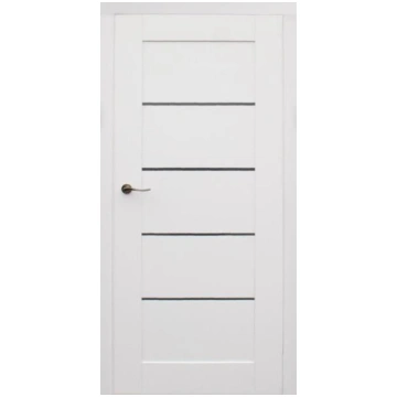 Iekšdurvis VINCI–10 ar pārfalci baltas FF (VINCI–1