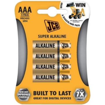 Soligth JCB-LR03-4B - 4 gab Alkaline baterija AAA 