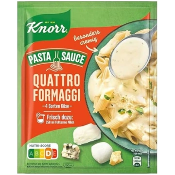 Knorr Makaronu mērce Quattro Formaggi Delicious Ma