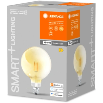 Viedā spuldze Ledvance LED, E27, balta krās., E27,