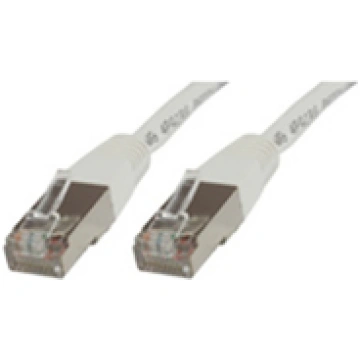 MicroConnect F/UTP CAT5e 0.25m White PVC Outer Shi
