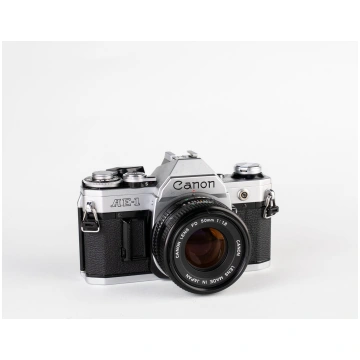 Canon AE-1 SILVER + 50mm f/1.8