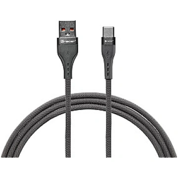 Tracer 47487 USB A - Type C M/M 1m Cable Grey T-ML