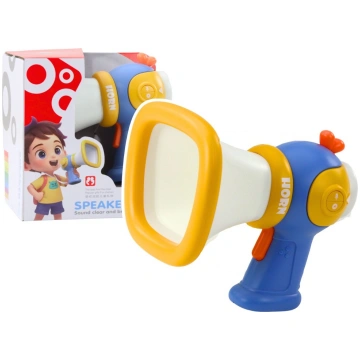 Balss pārveidotājs, megafons Lean Toys Speaker, zi