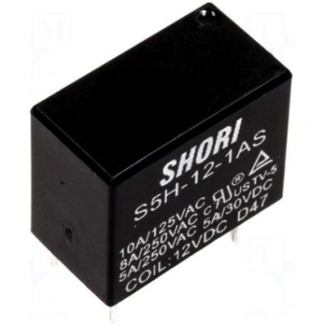 Relay: electromagnetic | SPST-NO | Ucoil: 12VDC | 