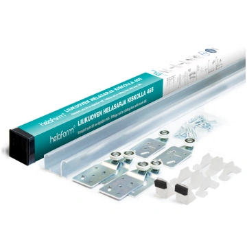 Sliežu komplekts Helaform 10402, bīdāmām iekšdurvī