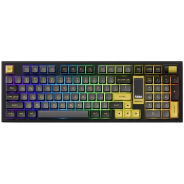 KEYBOARD WRL 5098B PLUS/BLACK/GOLD 6925758630917 A
