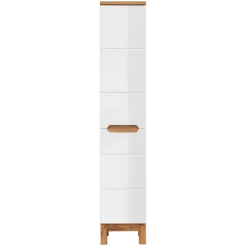 Augsts skapis, 2 durvis, BALI WHITE 804 FSC COMAD
