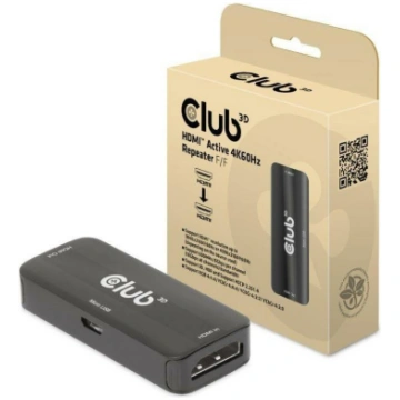 Club3D HDMI adapteris CAC-1307, 4K60Hz, 2 HDMI, 1 
