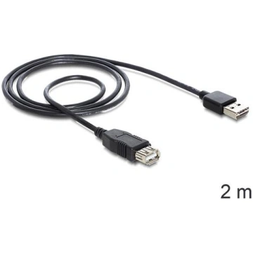 Delock EASY-USB 2.0 Extension Cable, USB-A Male to