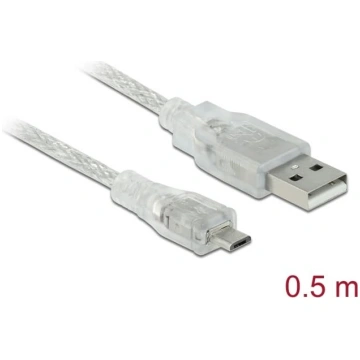 Delock Cable USB 2.0 Type-A male > USB 2.0 Micro-B