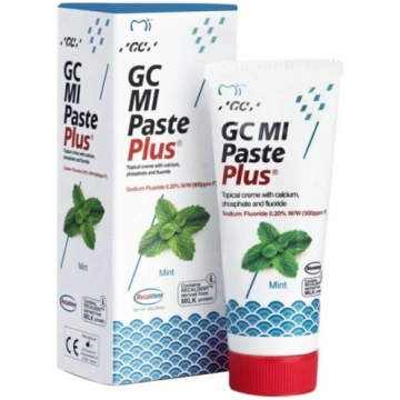 Zobu pasta, zobu krēms ar fluorīdu GC Mi Paste Plu