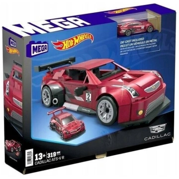 Mega Hot Wheels Cadillac Ats-vr Hry18 - celtniecīb