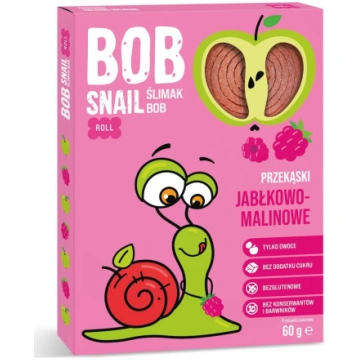 Bob Snail, ābolu un aveņu rullīši bērniem, 60g