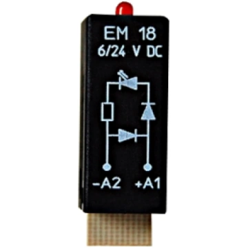 Aizsardzības diode 6...24VDC Schrack Technik