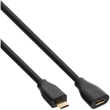Micro-USB 2.0 pagarināšanas kabelis InLine 32730P 