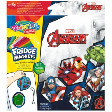 Magnētu veidošanas komplekts Colorino Avengers 123