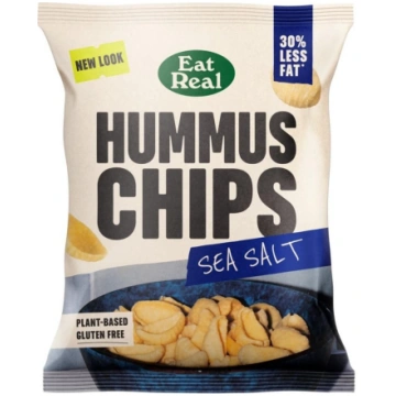 Humusa čipsi ar jūras sāli 45g