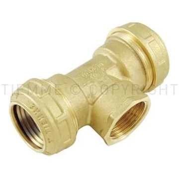 Tiemme misiņa trejgabals D20x1/2""F, T1469201520