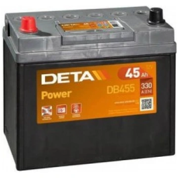 DETA POWER DB-455 12V/45Ah/330A 234x127x220 +/