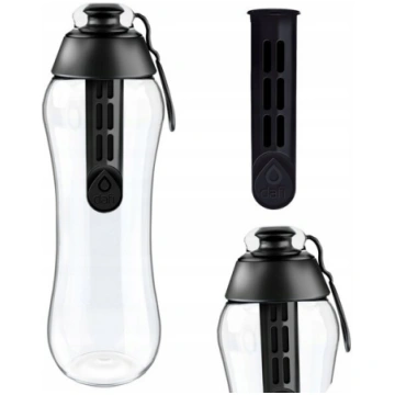 Dafi melna ūdens filtra pudele 0,3l + filtrs