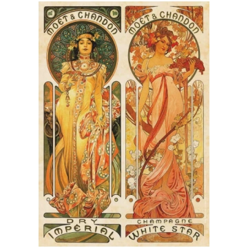 Puzzle Mucha: Moet Chandon D-Toys