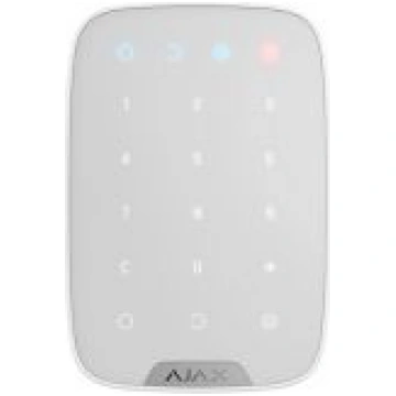 AJAX KeyPad Plus bezvadu vadības tastatūra (balta)