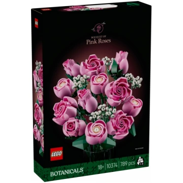 Blocks Botanicals 10374 Bouquet of Pink Roses