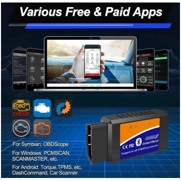 Edasion OBD2 Bluetooth kodu nolasītājs