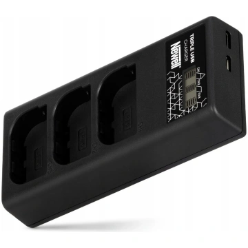 Lādētājs Eneride Newell CD-USB-C trīskanālu lādētā