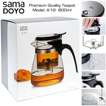 SAMADOYO Premium Quality Teapot A12 600ml. Tējkann