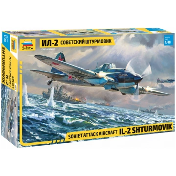 Soviet Attack Aircraft IL-2 Shturmovik Zvezda
