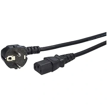 Amazon Basics Power Cord - 3 m, Black: Amazon.de: 