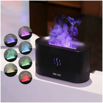 USB aromterapijas difuzors ar liesmas efektu - mit