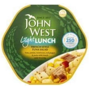 John West Light Lunch franču stila tunča salāti 22